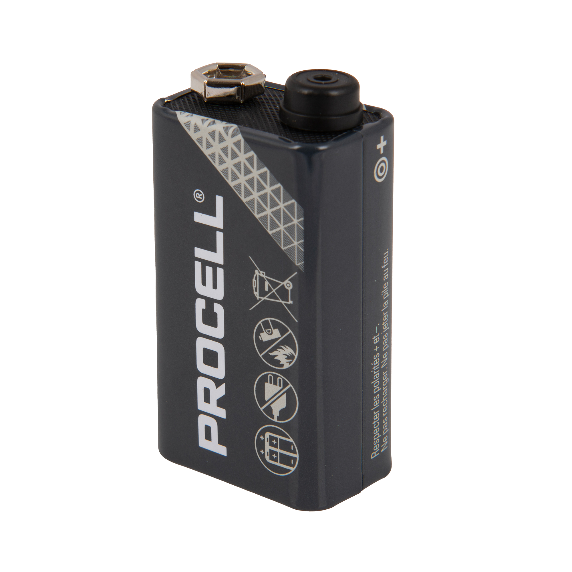 Image of the 9V Duracell Procell Alkaline Battery